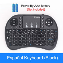 Load image into Gallery viewer, VONTAR i8 Wireless Keyboard Russian English Hebrew Version i8+ 2.4GHz  Air Mouse Touchpad Handheld for Android TV BOX  Mini PC